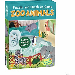 MindWare "Zoo Animal Puzzle and Match Up Game" (24 pc Puzzle)
