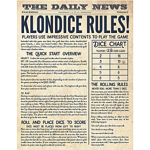 Klondice (dice game)