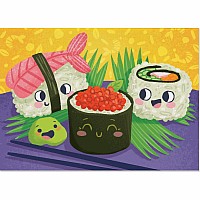 Glitter Sushi Birthday Card