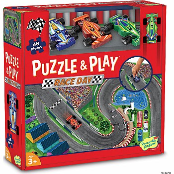 Mindware "Puzzle and Play: Race Day" (48 pc Floor Puzzle)