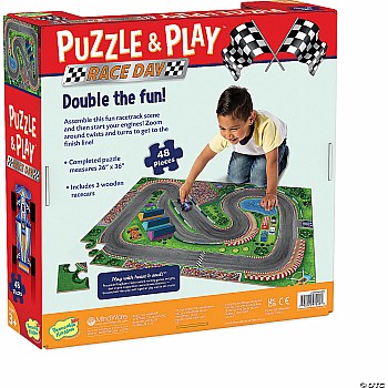 Mindware "Puzzle and Play: Race Day" (48 pc Floor Puzzle)