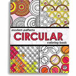 Modern Patterns Coloring Book: Circular