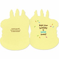 Chocolate Birthday Cake Scratch & Sniff Card