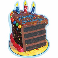 Chocolate Birthday Cake Scratch & Sniff Card