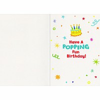 Age 4 Lettering Foil Card
