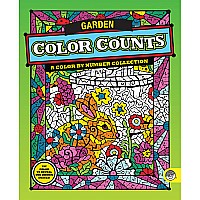 Color Counts: Garden - Colour By Number