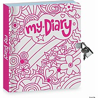 Rainbow World Foil Coloring Diary