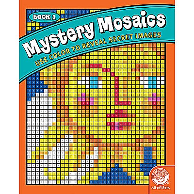 Mystery Mosaics: Book 1 - Colour By Number