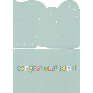 Baby Die-Cut Card