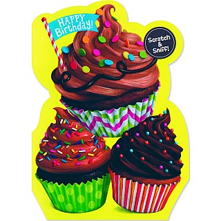 Chocolate Cupcake Scratch & Sniff Card