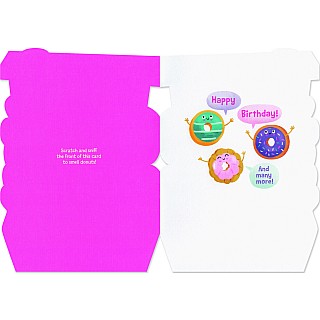 Box Of Donuts Scratch & Sniff Card