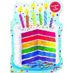 Rainbow Cake Scratch & Sniff Card