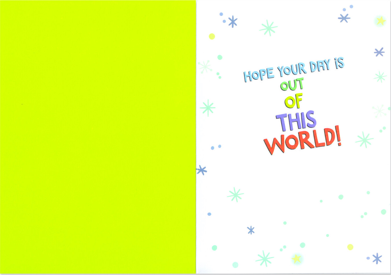 Constellation Cake Foil Card