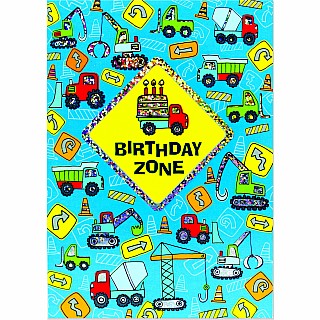 Birthday Zone Foil Card