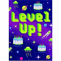 Level Up Neon Card