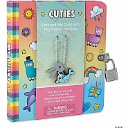 Cuties Diary with  Key-Keeper Necklace