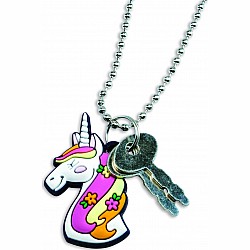 Unicorn Diary With Charm Necklace
