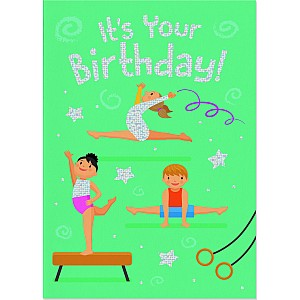 Gymnastics Foil Card