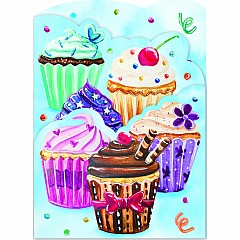 Cupcake Tri-Fold Card