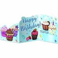 Cupcake Tri-Fold Card