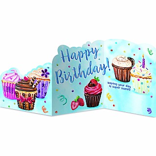 Cupcake Tri-Fold Card