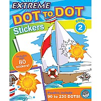 Extreme Dot to Dot Stickers: Book 2