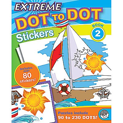 Extreme Dot to Dot Stickers: Book 2