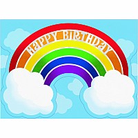 Rainbowbirthday Card