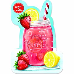 Strawberry Lemonade Scratch And Sniff Card