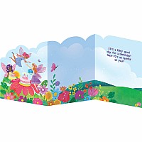 Fairy Garden Part Tri-Fold Card