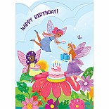 Fairy Garden Part Tri-Fold Card