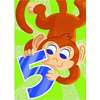 5 Year Old "Monkey" Card