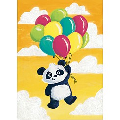 Pandaballoon Birthday Card