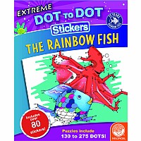 Extreme Dot to Dot Stickers Rainbow Fish