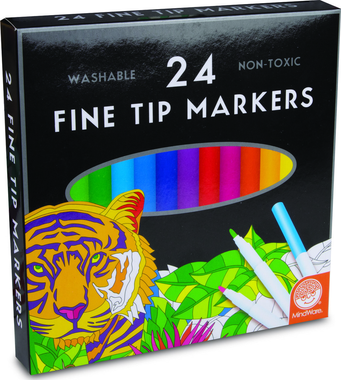 MindWare's Fine Tip Markers: Set of 24 - Discontinued