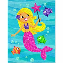 Glitter Mermaid Card