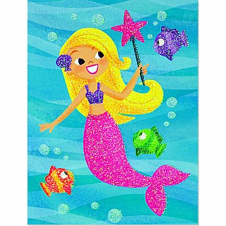 Glitter Mermaid Card