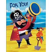 Pirate Gift Enclosure Card