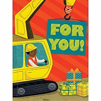 Construction Truck Gift Enclosure Card