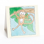 Monkeys For You Gift Enclosure Card