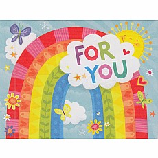 Gift Enclosure Card, For You Rainbow 