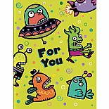 Monsters And Aliens Gift Enclosure Card
