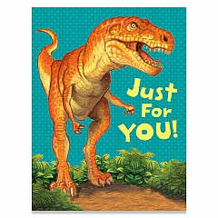 T-Rex Foil Gift Enclosure Card