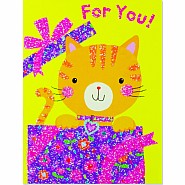 Kitty In Box Gift Enclosure Card