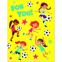 Girl Sports Gift Enclosure Card