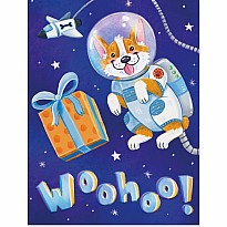 Space Dog Card