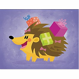 Hedgehog Enclosure Card