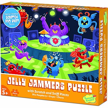 Peaceful Kingdom "The Jelly Jam" (70 pc Scratch And Sniff Puzzle)