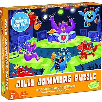 Peaceful Kingdom "The Jelly Jam" (70 pc Scratch And Sniff Puzzle)