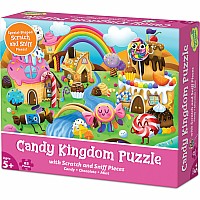 83 pc Scratch & Sniff Puzzles: Candy Kingdom
